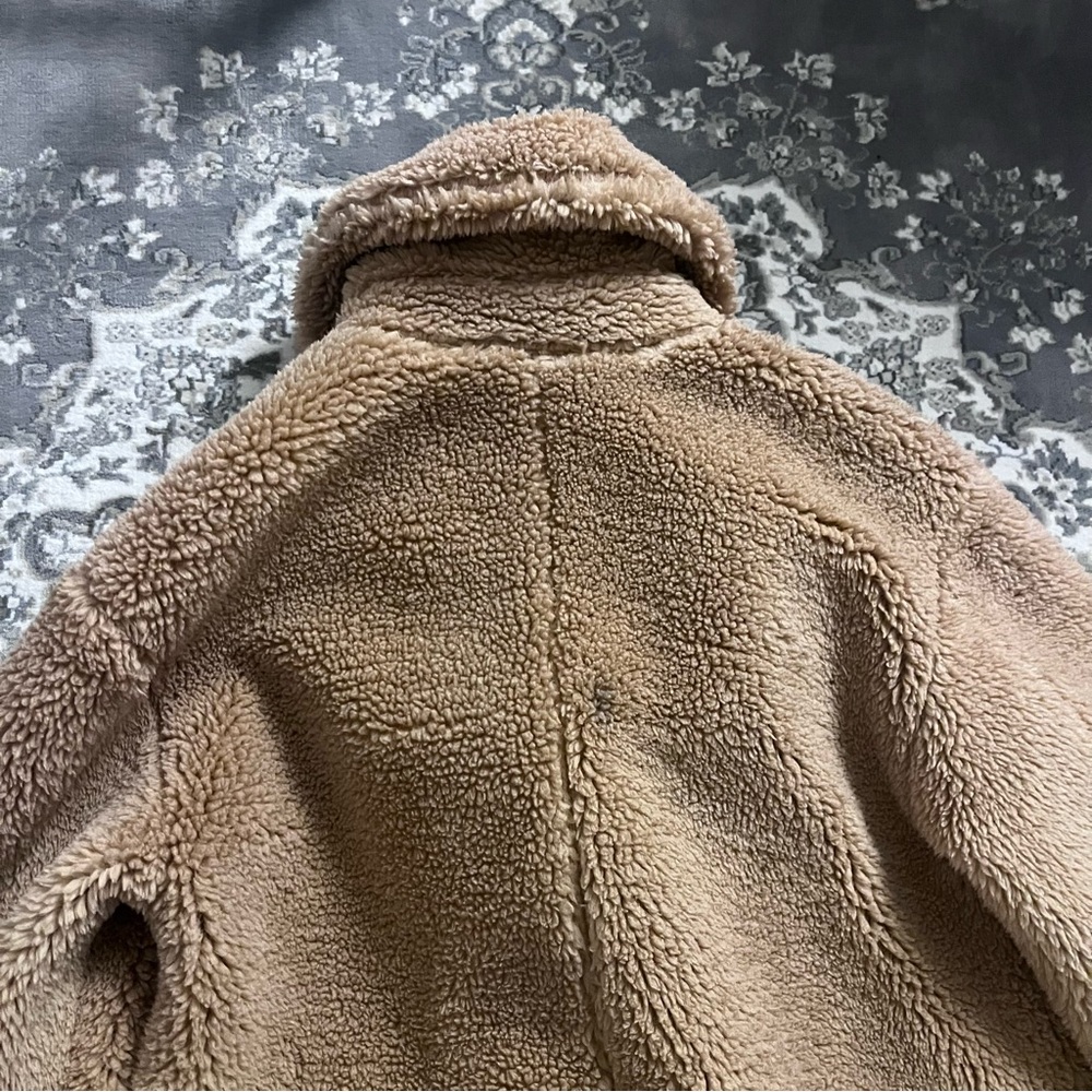 LUCKY BRAND Miss Teddy Coat in Tan Size S COZY CUTE WINTER - Picture 4 of 8